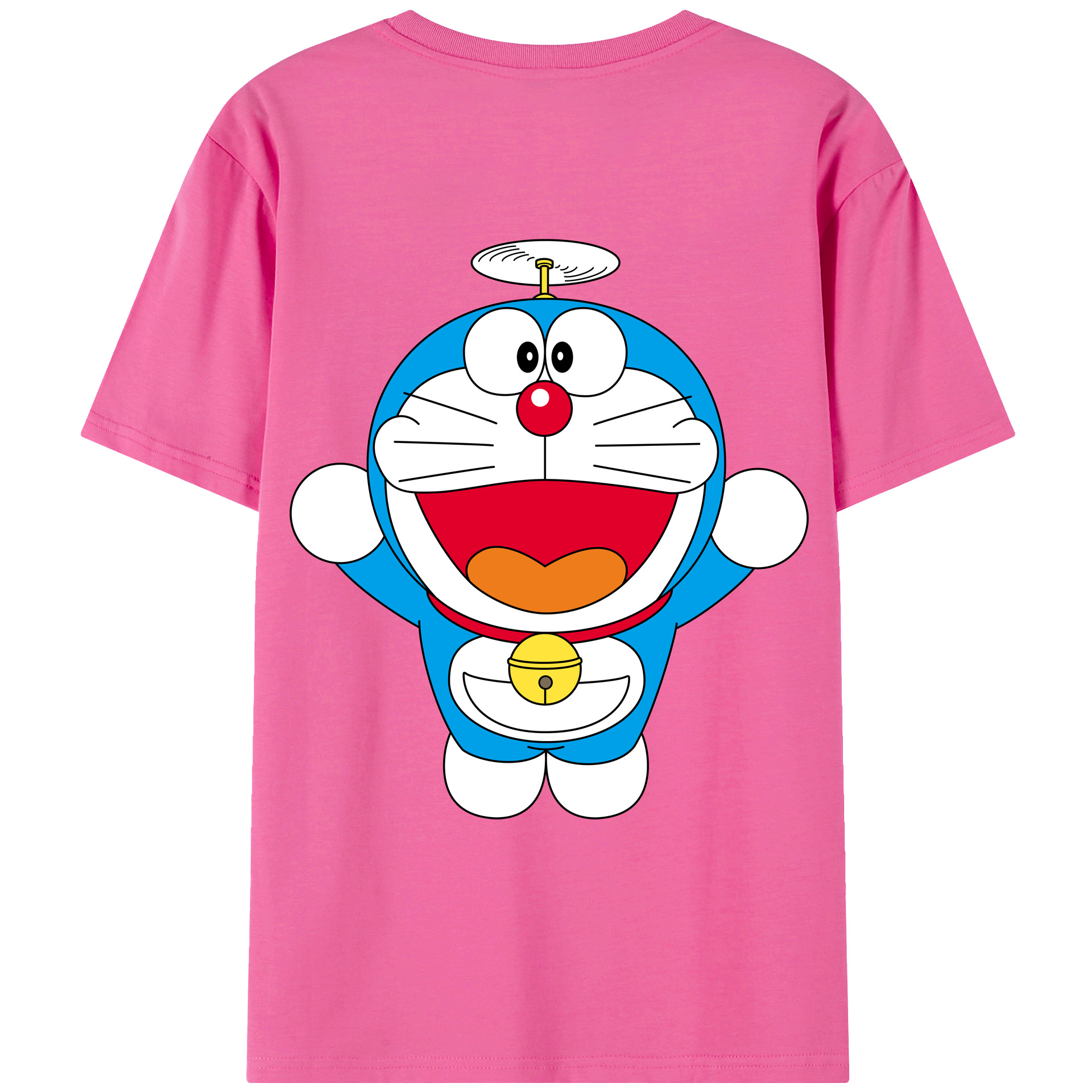 （画像用） ドラえもん Doraemon レディース半袖Tシャツ(バックプリント)